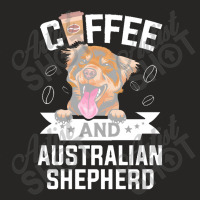 Dog Lover Gifts   Vintage Australian Shepherd Dog Design For Dog Ladies Fitted T-shirt | Artistshot