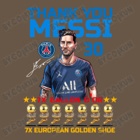 Ballon D'or 2021 Thank You Messi 30 Number 7x Golden Shoe Snapback Trucker Cap | Artistshot