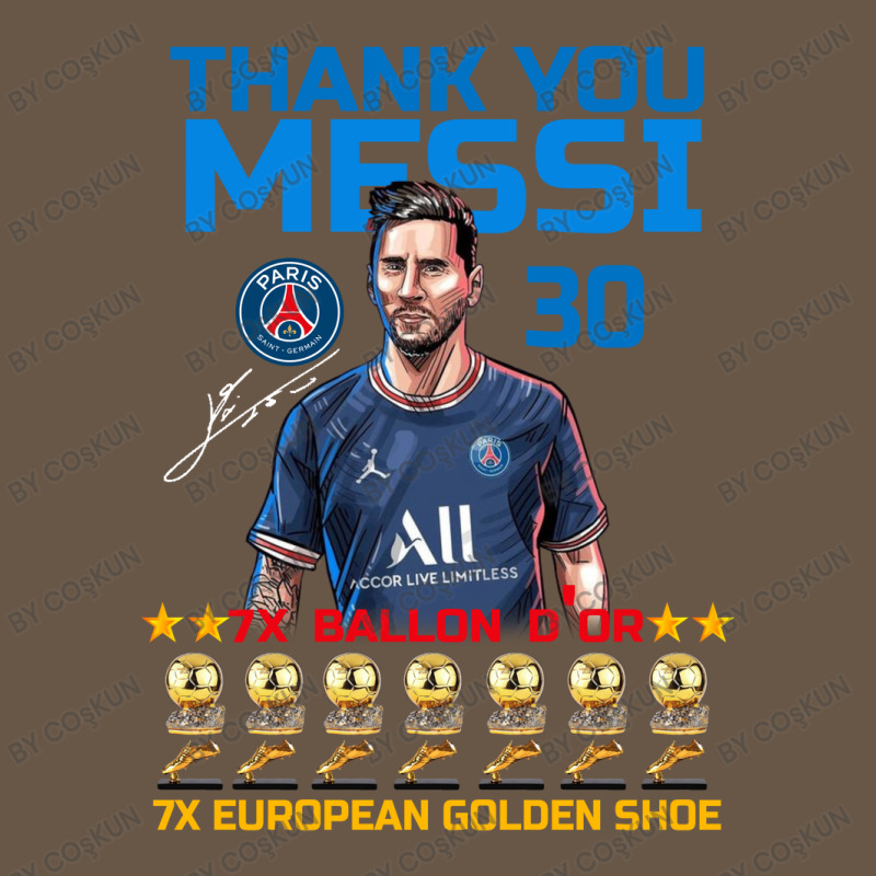 Ballon D'or 2021 Thank You Messi 30 Number 7x Golden Shoe Snapback Trucker Cap | Artistshot