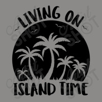 Living On Island Time Palm Trees And Sunset Black Snapback Trucker Cap | Artistshot