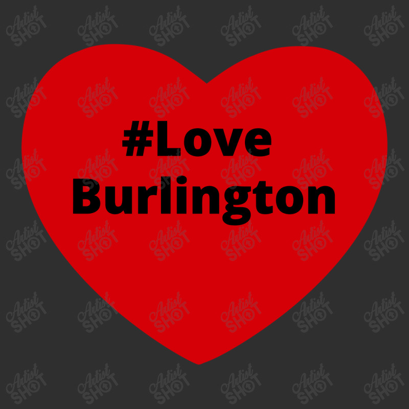 Love Burlington, Hashtag Heart, Love Burlington 2 Snapback Trucker Cap | Artistshot