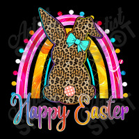 Happy Easter Gift Leopard Bunny Easter Rainbow Girls Women Lightweight Hoodie | Artistshot