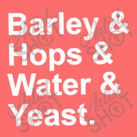 Barley, Hops, Water, Yeast Snapback Trucker Cap | Artistshot