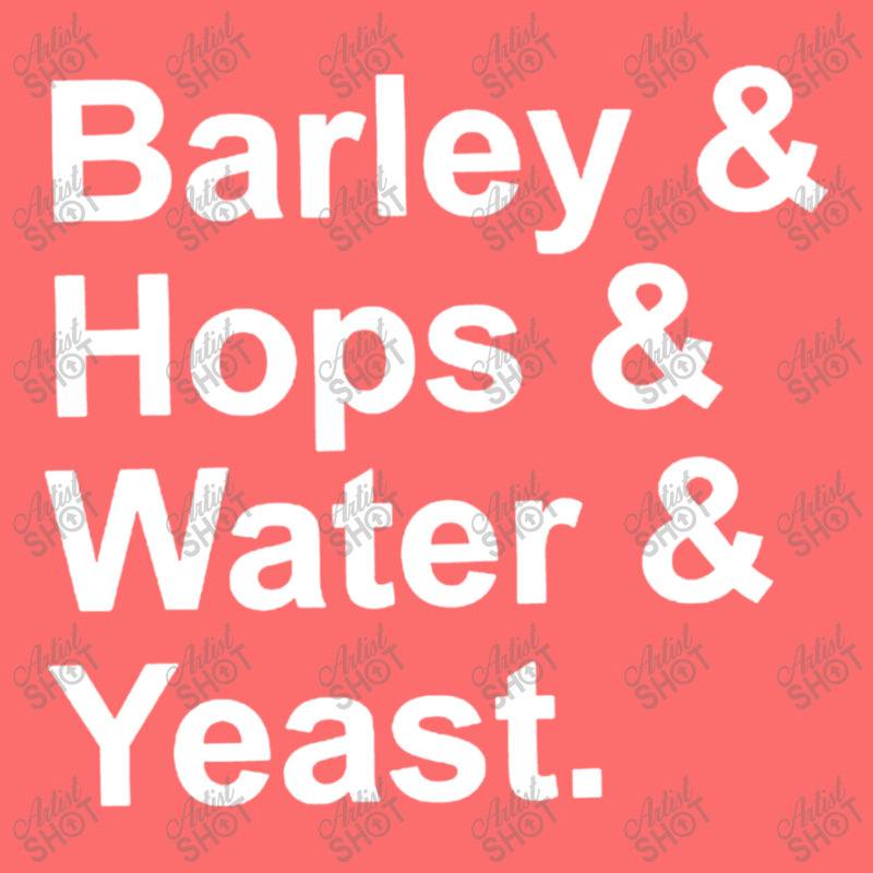 Barley, Hops, Water, Yeast Snapback Trucker Cap | Artistshot