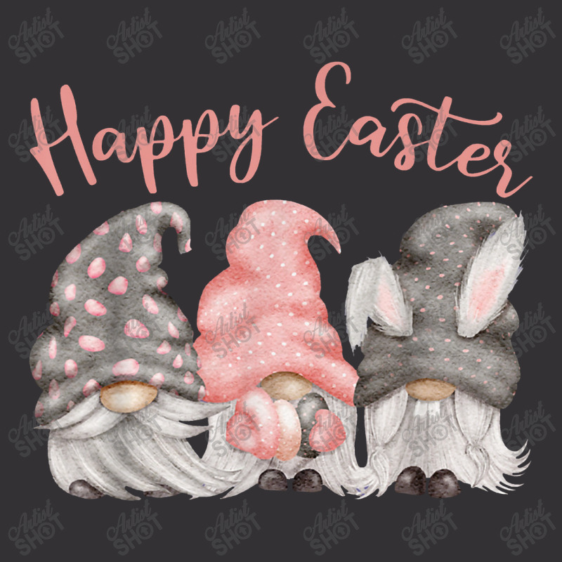 Happy Easter Gnomies Bunny Ears Easter Gnome Family Hunting Vintage Hoodie | Artistshot