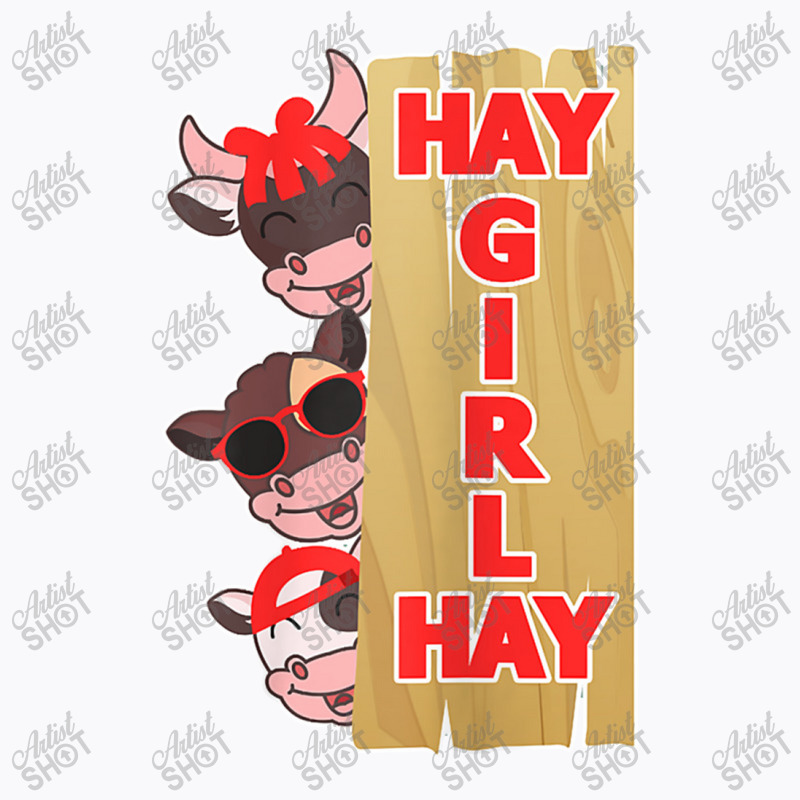 Hay Girl Hay Cow Farmer Rancher Cow Owner Cow Lover Kawaii T-shirt | Artistshot