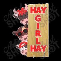 Hay Girl Hay Cow Farmer Rancher Cow Owner Cow Lover Kawaii Lightweight Hoodie | Artistshot