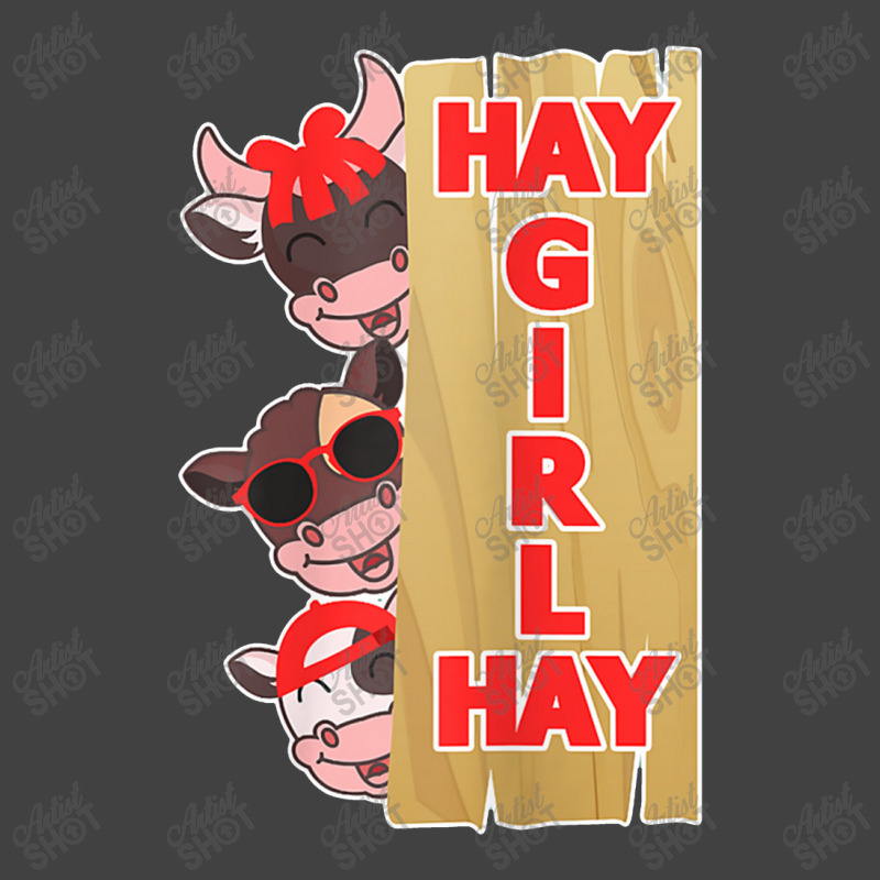 Hay Girl Hay Cow Farmer Rancher Cow Owner Cow Lover Kawaii Vintage T-shirt | Artistshot