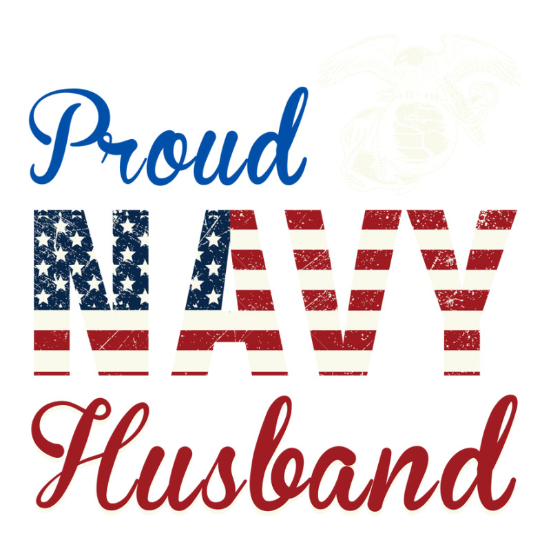 Funny Proud Navy Husband Gift Bomber Jacket | Artistshot