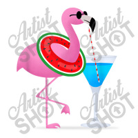 Flamingo Flamingo Drink Hello Summer Time Funny For Kids Bomber Jacket | Artistshot