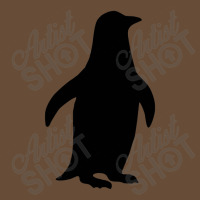 Penguin Silhouette Funny Cute Animal Dyed Cap | Artistshot