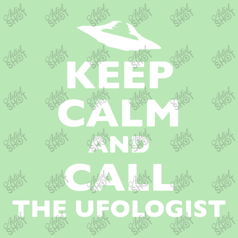 Keep Calm And Call The Ufologist Dyed Cap by Cool Design | Artistshot