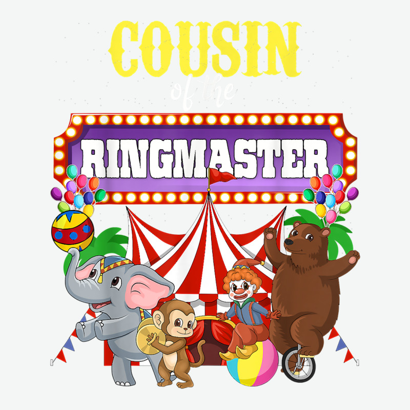 Cousin Of The Birthday Ringmaster Kids Circus Party Funny T Shirt Urban Heavy T-shirt by kalerttjay | Artistshot