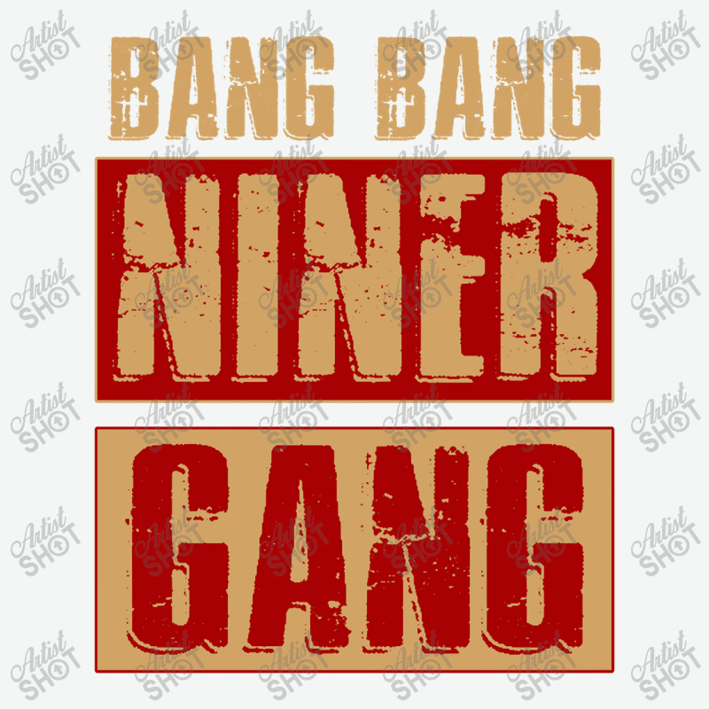 Bang Bang Niner Gang Football Cool Long Sleeve Urban Heavy T-shirt | Artistshot