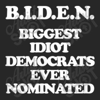 Biden Biggest Idiot Democrats Ever Nominated Men's T-shirt Pajama Set | Artistshot