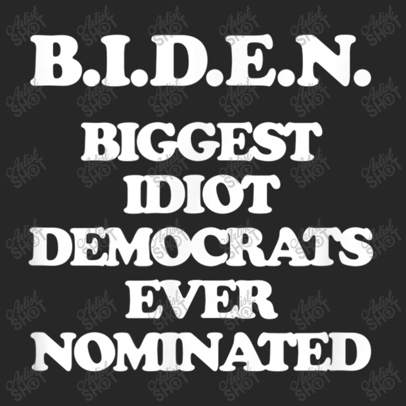 Biden Biggest Idiot Democrats Ever Nominated Men's T-shirt Pajama Set by kakashop | Artistshot