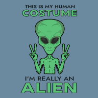 Halloween T  Shirt Funny Halloween Costume I'm Really An Alien T  Shir Urban Heavy T-shirt | Artistshot