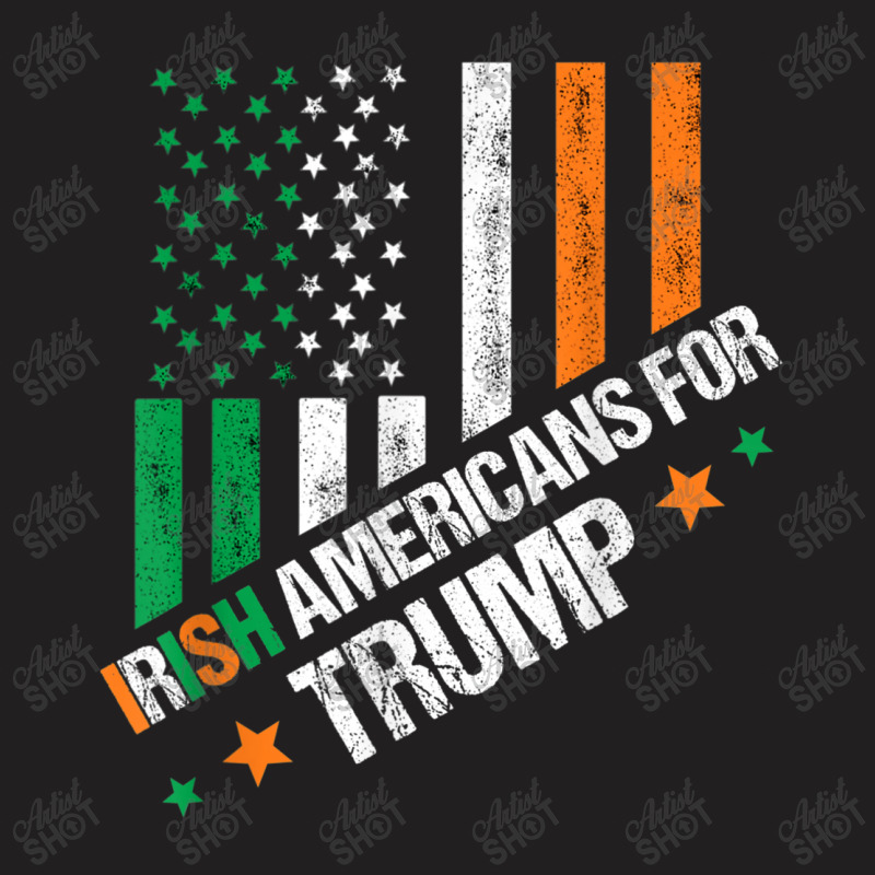 Irish Americans For Trump T-shirt | Artistshot