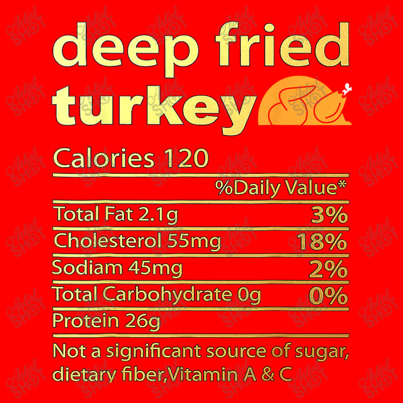 Thanksgiving Deep Fried Turkey Nutrition Food Facts Thanksgiving Costu Bomber Jacket | Artistshot