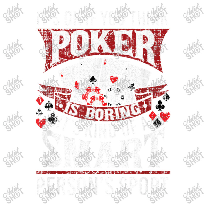 Funny Poker Smart Sport Distressed Texas Hold Em Card Game Bomber Jacket by tahanemosi | Artistshot