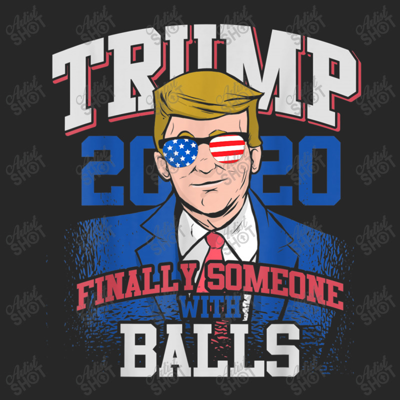 Finally Someone With Balls 2020 Election Men's T-shirt Pajama Set by kakashop | Artistshot