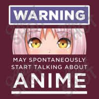 Warning May Spontaneously Start Talking About Anime Beanie | Artistshot