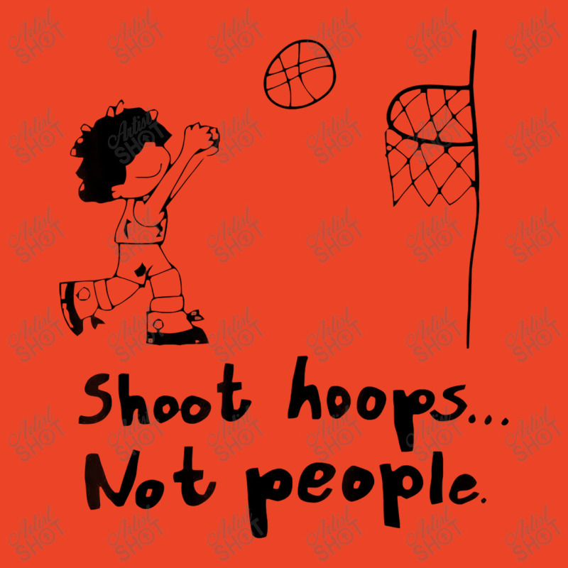 Shoot Hoops Not People Beanie by zuzumanin | Artistshot