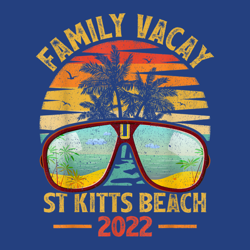 Vintage Family Vacation 2022 Lost Paradise St Kitts Beach Visor hat by Tiktify | Artistshot