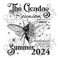 The Cicadas Reunion Tour Summer 2024 Cicada Nature Raglan Crop Top | Artistshot