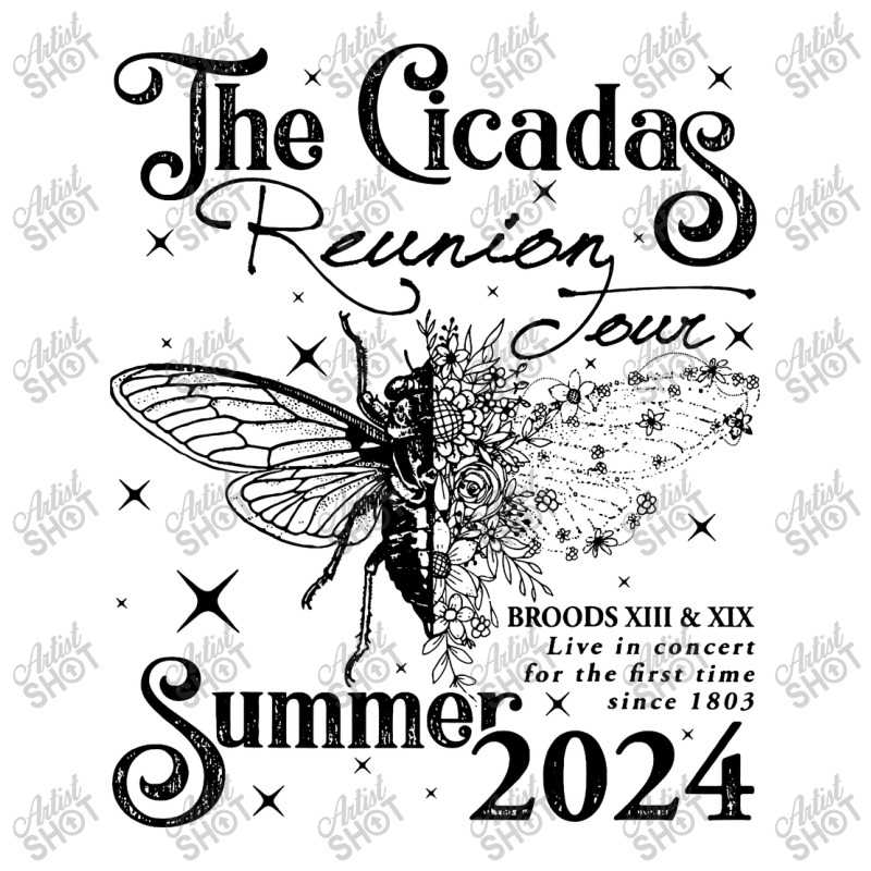 The Cicadas Reunion Tour Summer 2024 Cicada Nature Raglan Crop Top by TMSTOREART | Artistshot