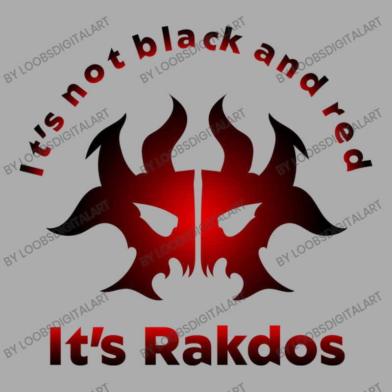 It's Not Black And Red It's Rakdos T-shirt | Artistshot