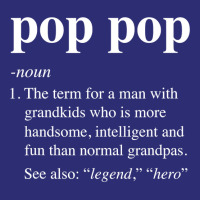 Mens Pop Pop Definition Funny Poppop Dictionary For Men Grandpa T Shir Snapback Trucker Cap | Artistshot