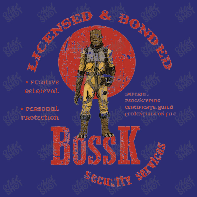 Bossk Security Services Distressed   Bossk Snapback Trucker Cap by bazgrafton | Artistshot