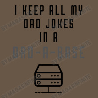 I Keep All My Dad Jokes In A Dad-a-base | Bad Pun | Father's Day Gift Snapback Trucker Cap | Artistshot