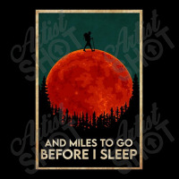 Hiking And Miles To Go Before I Sleep Women's V-neck T-shirt | Artistshot