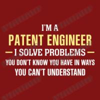 Patent Engineer I Solve Problems Funny Gift Snapback Trucker Cap | Artistshot