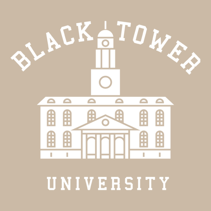 Black Tower University Foam Trucker Hat by ardylanda | Artistshot