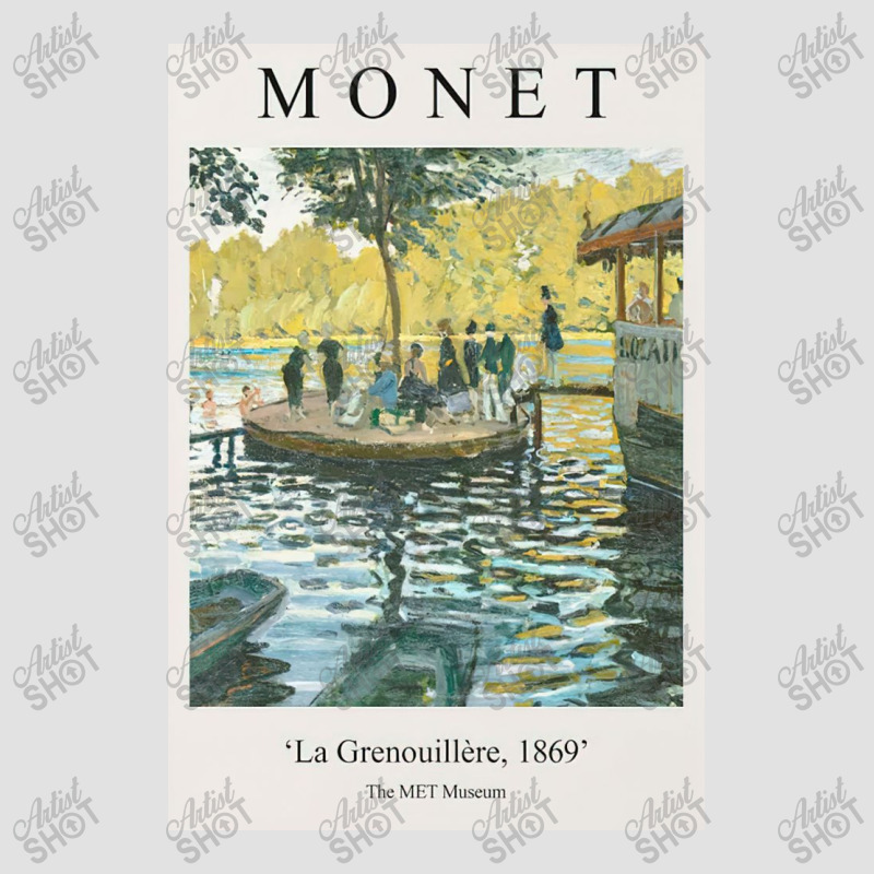 Claude Monet - La Grenouillere Foam Trucker Hat by carlyriley | Artistshot