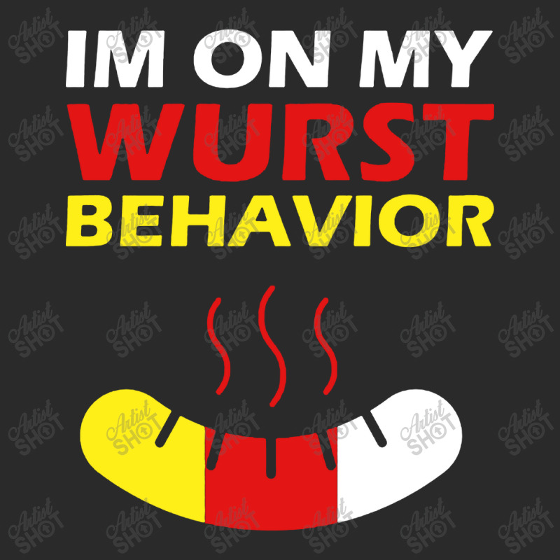 Oktoberfest I'm On My Wurst Behavior Foam Trucker Hat by Barbara Store | Artistshot