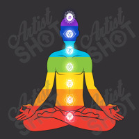 Meditating Man In Sitting Yoga Vintage Short | Artistshot