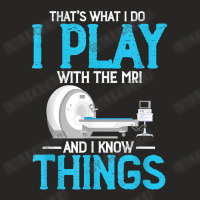 Play With The Ct Mri Xray Radiologic Radiology Outfit T Shirt Ladies Fitted T-shirt | Artistshot