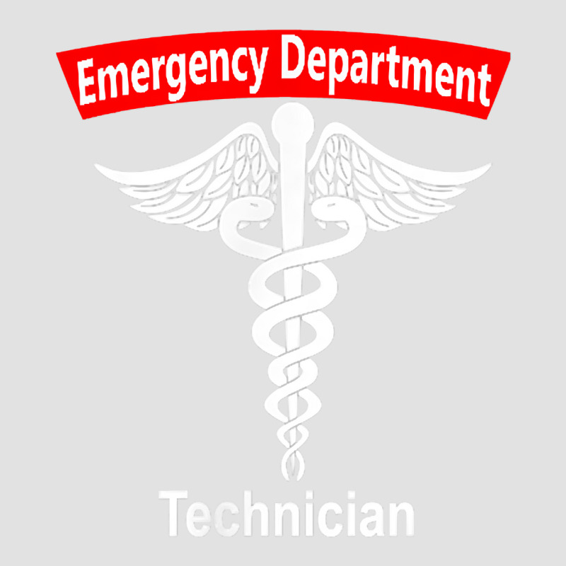 Emergency Department Technician Ed Tech Medical Caduceus Er T Shirt Foam Trucker Hat | Artistshot