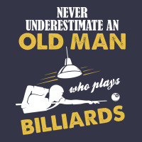 Never Underestimate An Old Man Who Plays Billiards Pocket T-shirt | Artistshot