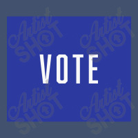 Vote (blue Edition) Dyed Cap | Artistshot