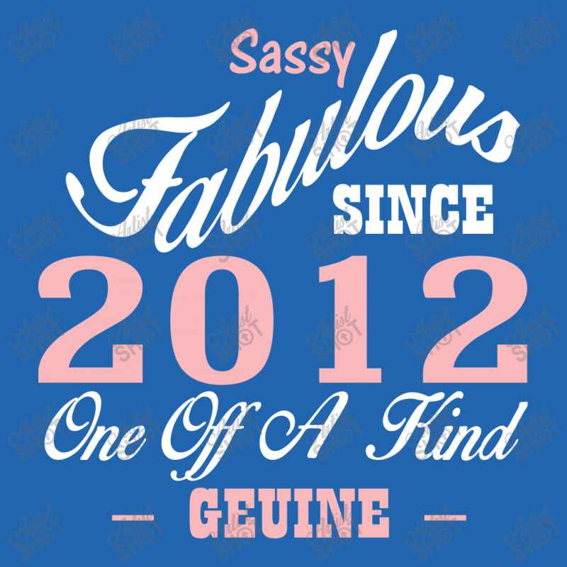 Sassy Fabulous Since 2012 Birthday Gift Pocket T-shirt | Artistshot