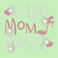 Wife Mom Boss Bling Rhinestone Funny Birthday Party Gift T Shirt Urban Pullover Hoodie | Artistshot