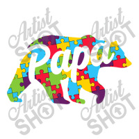 Autism Papa Bear Autism Awareness Bomber Jacket | Artistshot