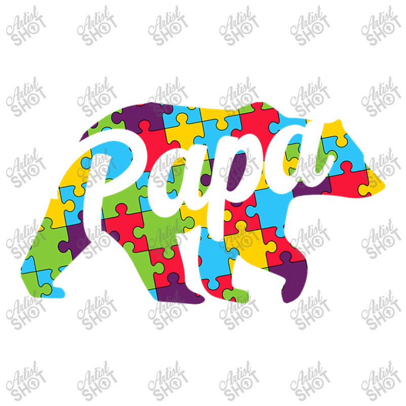 Autism Papa Bear Autism Awareness Bomber Jacket by mrlee | Artistshot