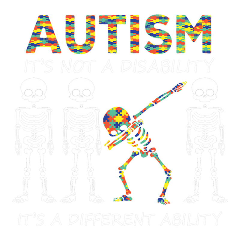 Autism Its A Different Ability Dabbing Skeleton Bomber Jacket by BrennleyBrown | Artistshot