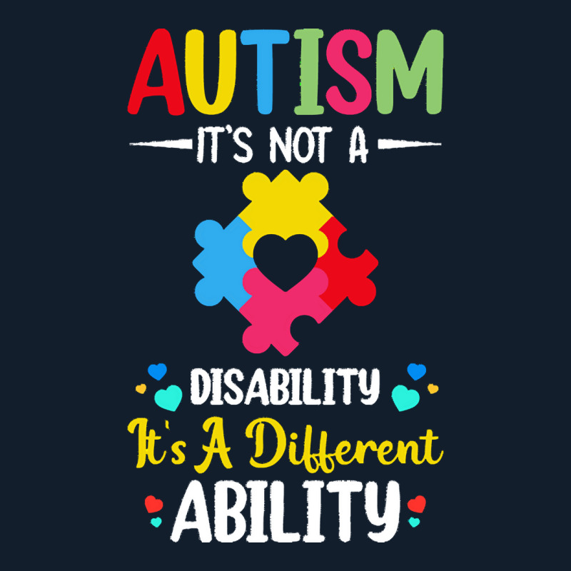 Autism Its Not A Disability Its A Dif T  Shirt Autism It's Not A Disab Beanie by braynor940 | Artistshot